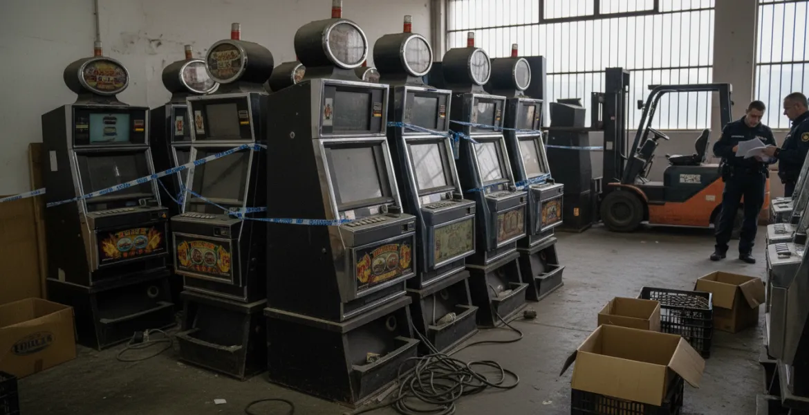 Villa di Briano: Scoperte slot machine illegali, Maxi-Multa da 33.000€