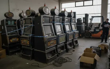 Villa di Briano: Scoperte slot machine illegali, Maxi-Multa da 33.000€