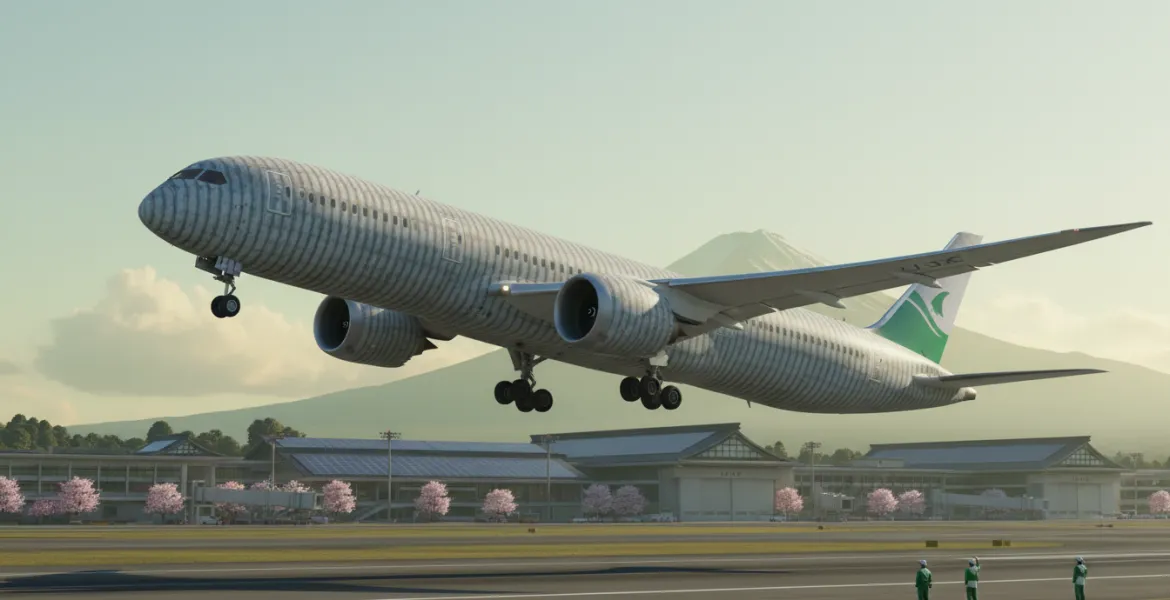 Pelle di squalo sugli aerei: la rivoluzione green decolla dal Giappone