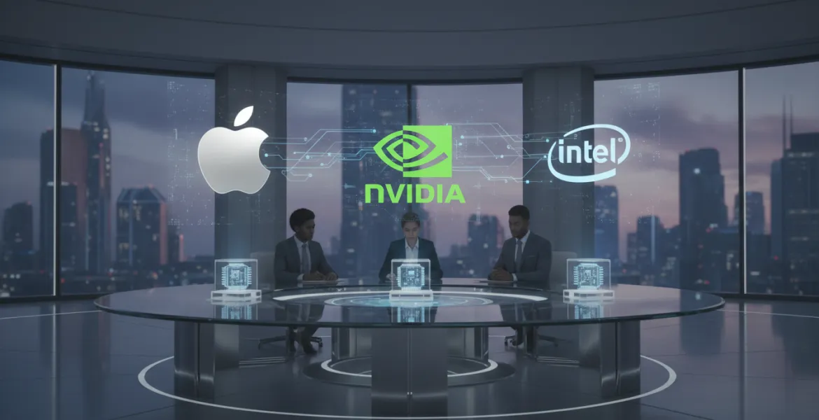 Apple e Nvidia valutano Intel per la produzione di chip: svolta tecnologica in vista
