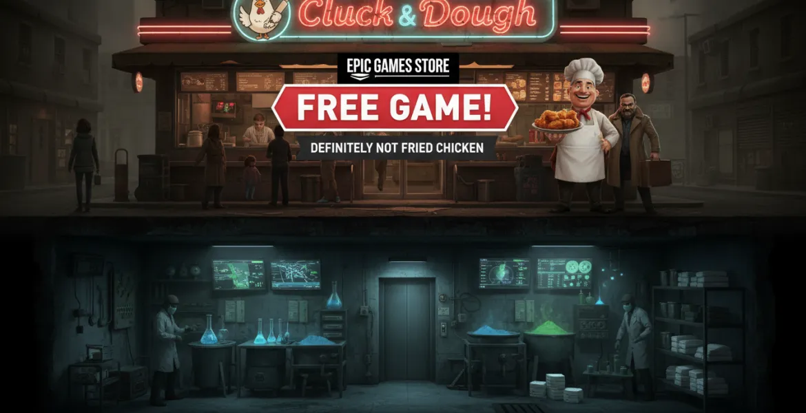 Epic Games Store regala 'Definitely Not Fried Chicken': gestisci un fast food e un impero della droga