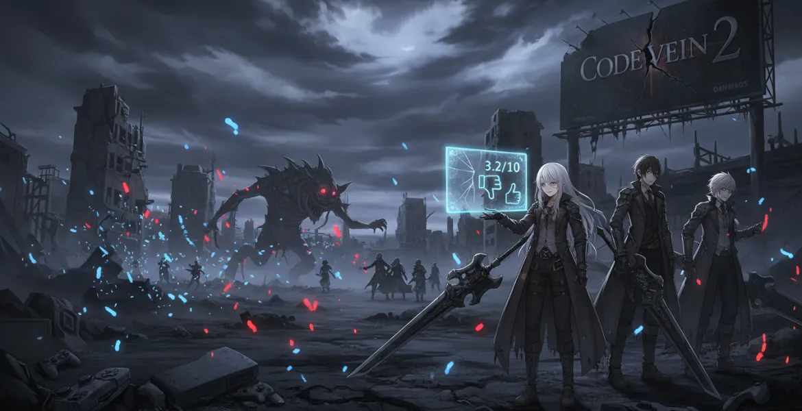Code Vein 2: Azione Anime Post-Apocalittica accolta con freddezza dai giocatori
