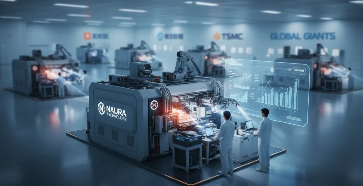 Ascesa cinese nel mercato delle attrezzature per chip: Naura Technology sfida i colossi mondiali