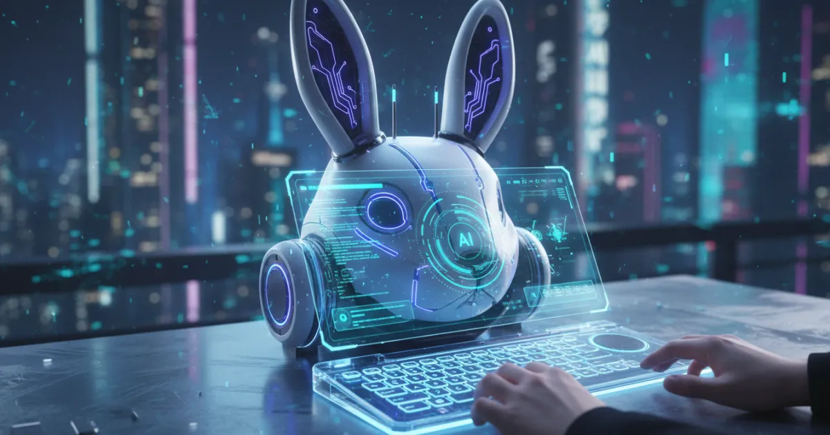 Scampter Rabbit Rabbit Cyberdeck: IA e coding, la nuova scommessa