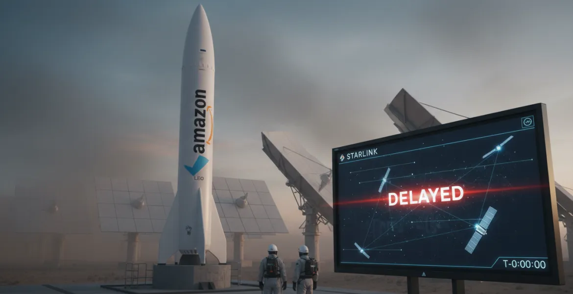 Amazon ritarda il lancio della costellazione Leo: Sfida a Starlink rimandata