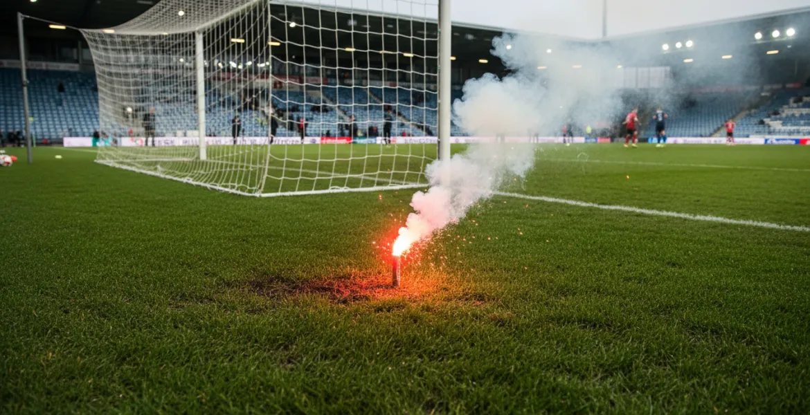 Cremonese-Inter, paura per Audero: colpito da un petardo