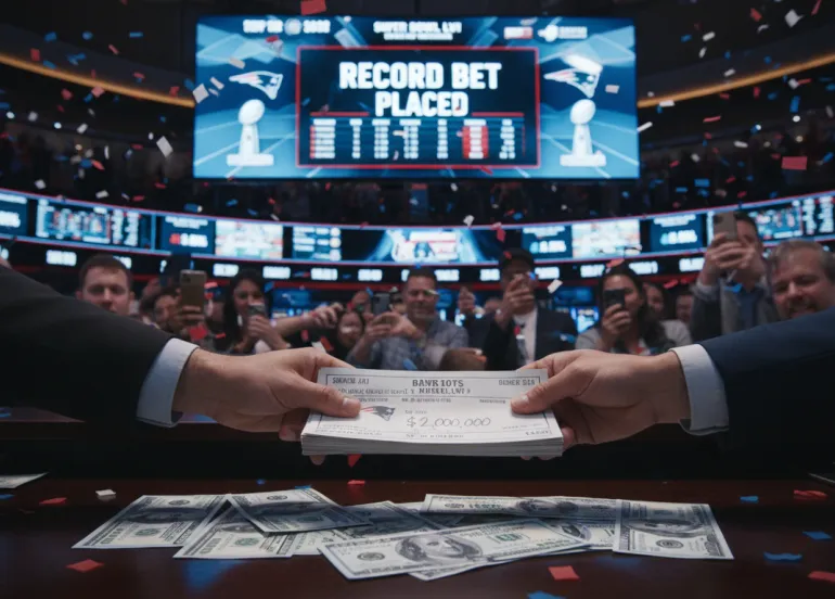 Super Bowl: Scommessa record da 2 milioni di dollari sui Patriots
