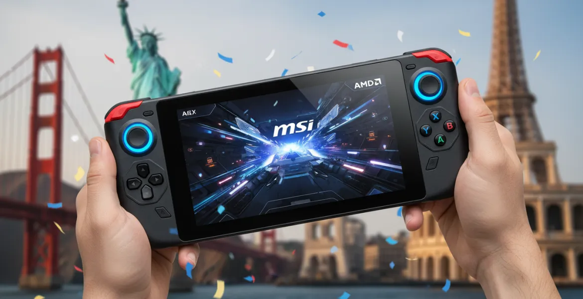 MSI Claw A8: La console portatile AMD sbarca in USA e Europa
