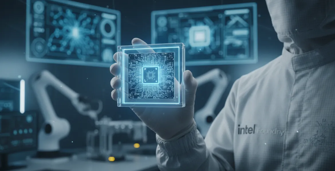 Intel Foundry rivela un prototipo di Chip AI rivoluzionario