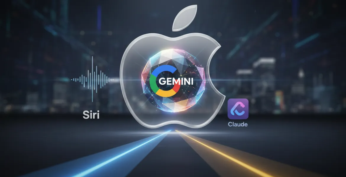 Apple preferisce Gemini di Google a Claude per l'IA di Siri: Ecco perché