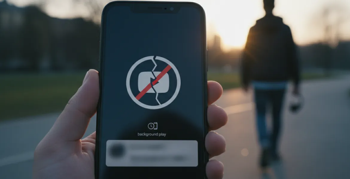 YouTube blocca la riproduzione in Background: Fine di un'era per gli utenti Android