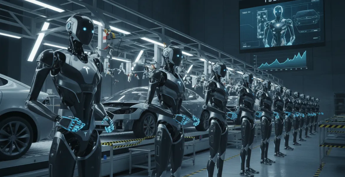 Tesla punta sui robot: stop a Model S e Model X per Optimus