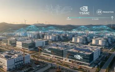 Nvidia spinge TSMC: Raddoppiare la produzione nei prossimi 10 anni