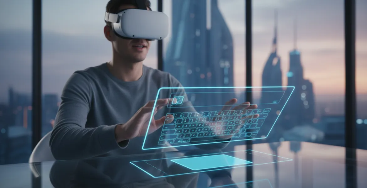Meta Quest 3 rivoluziona la VR: arrivano tastiera e touchpad virtuali