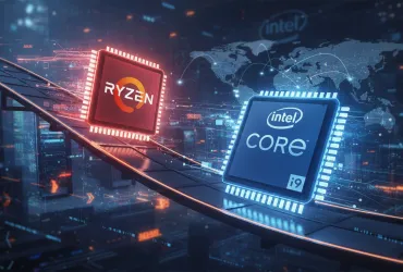 AMD sfida Intel: sorpasso in arrivo nel mercato dei processori