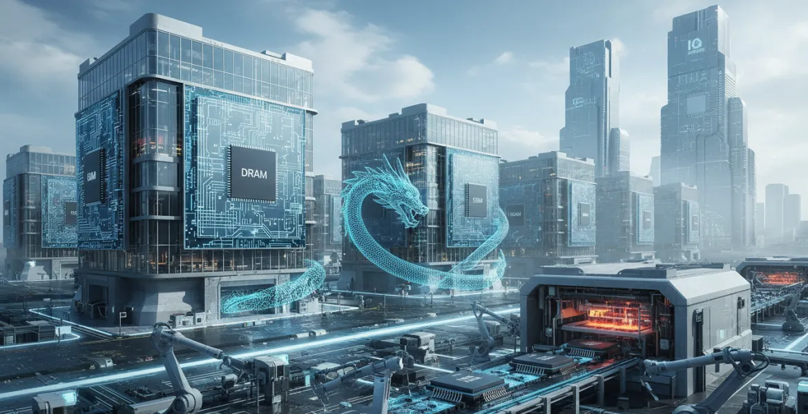 La Cina sfida i colossi della memoria: pronta a espandere la produzione di DRAM e HBM
