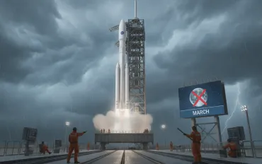 Artemis II: Lancio rinviato a marzo, problemi tecnici e meteo avversa frenano la NASA