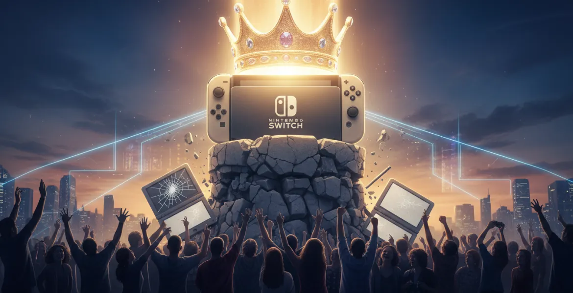 Nintendo Switch detronizza DS: la console più amata di sempre