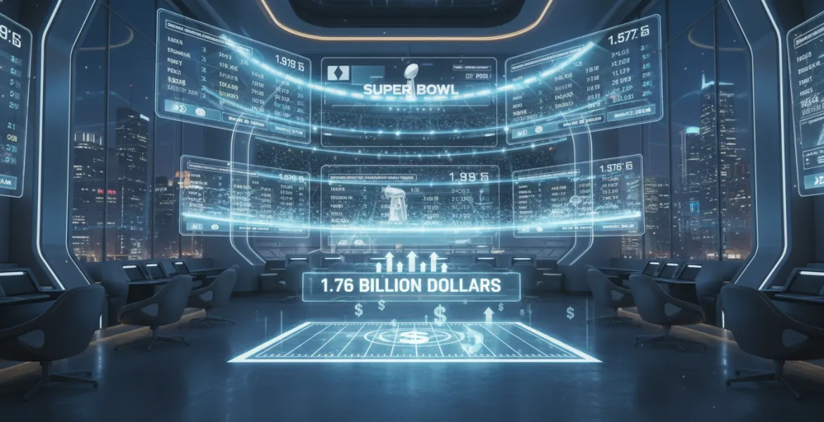 Super Bowl: Attese scommesse record da 1,76 miliardi di dollari
