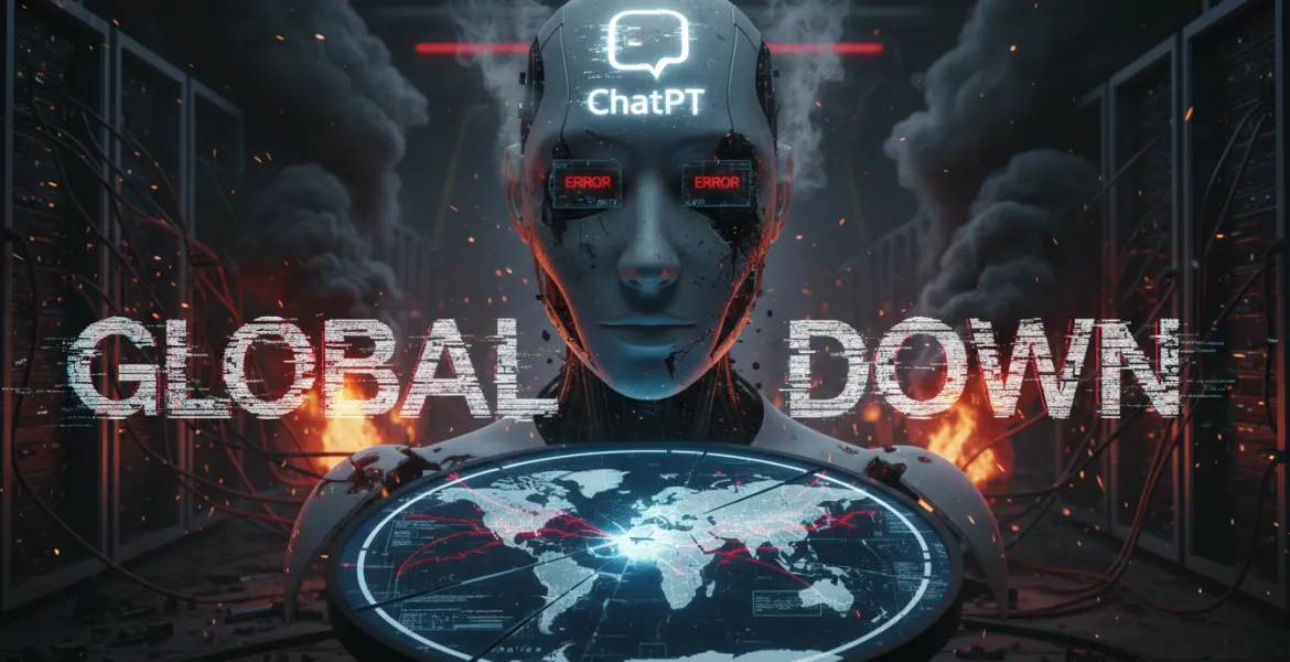 ChatGPT in tilt: down globale per il chatbot di OpenAI