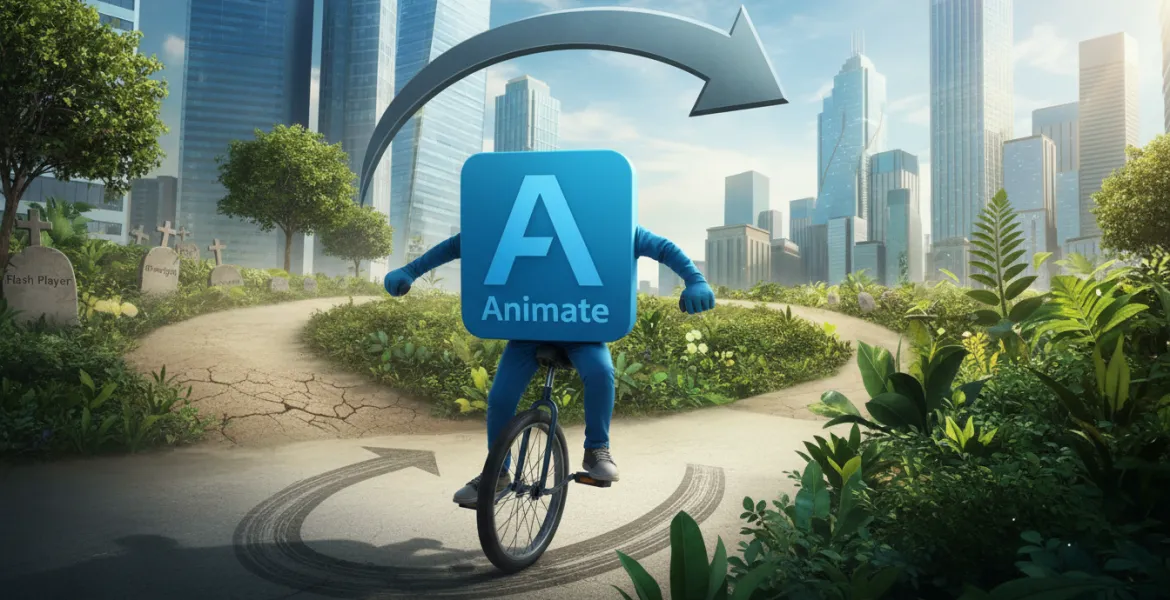 Adobe Animate: Inversione a U! Il software di animazione sopravvive senza nuove funzioni