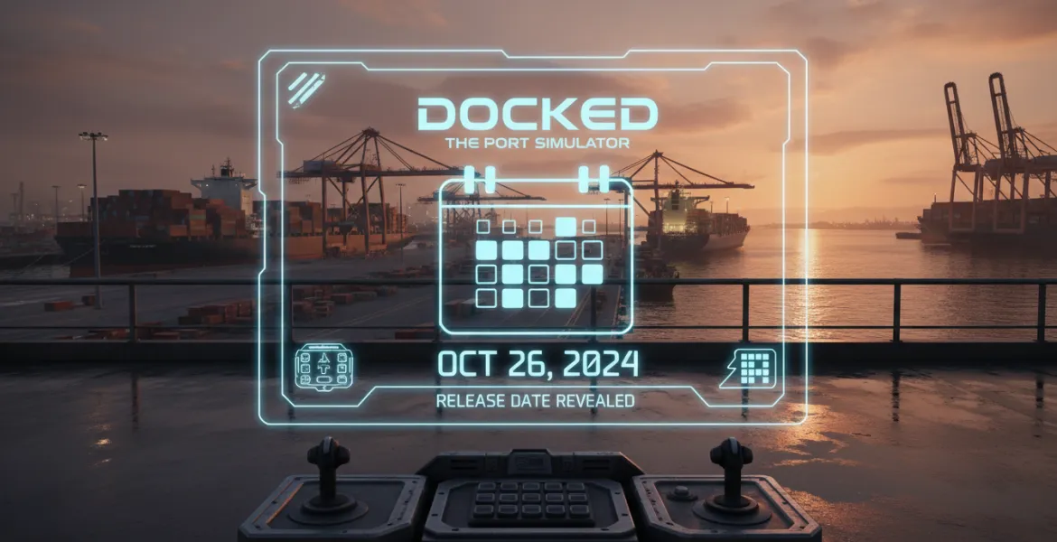 Docked: Il simulatore portuale realistico rivela la data di uscita