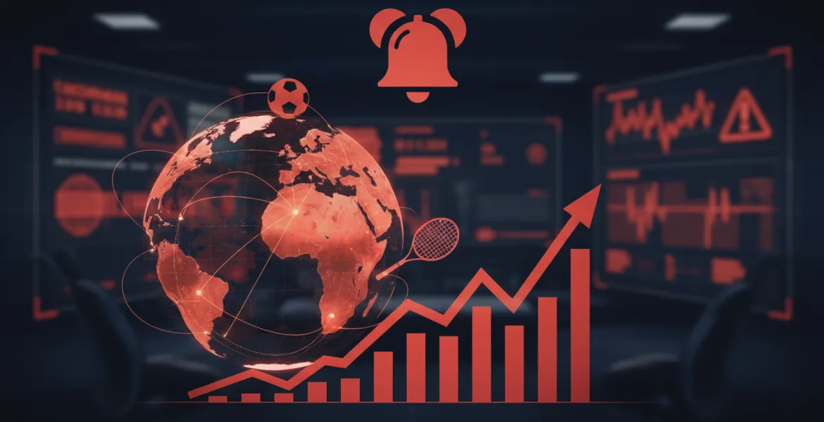 Boom di scommesse sospette nel 2025: Allarme rosso per calcio e tennis