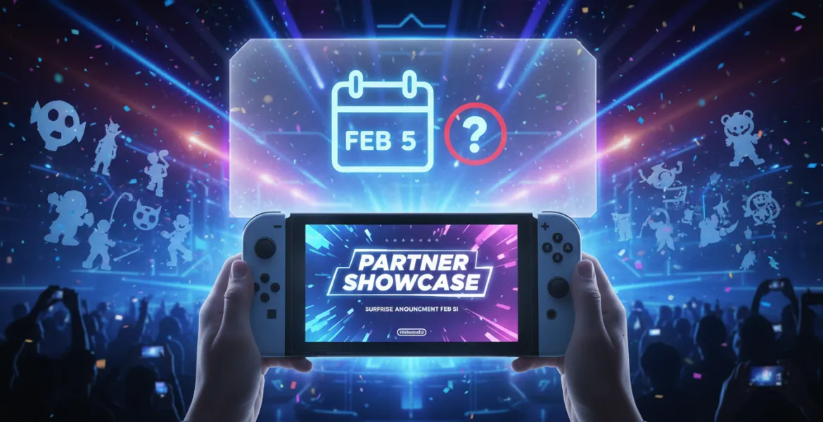 Nintendo Direct Partner Showcase: Annuncio a sorpresa per il 5 Febbraio