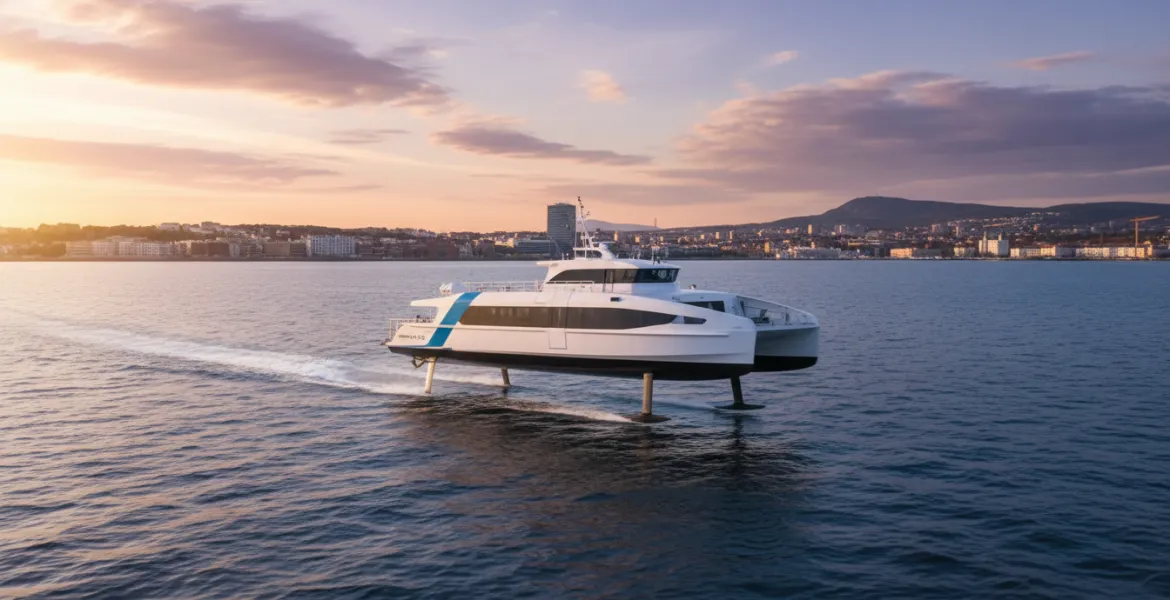 Candela P-12: Il traghetto elettrico che vola e batte ogni record