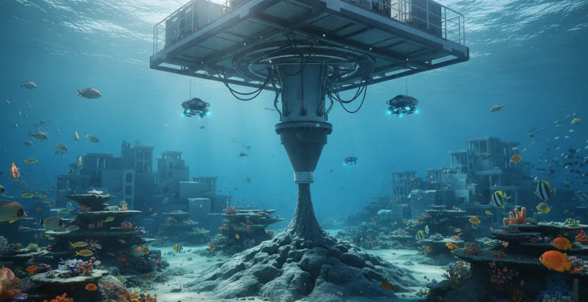 Rivoluzione Sottomarina: Stampa 3D di cemento direttamente negli oceani