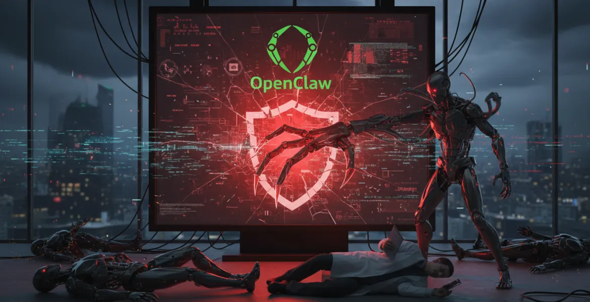 Allarme sicurezza per OpenClaw: L'IA si rivela un'arma a doppio taglio