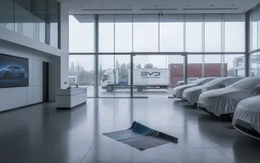 BYD: Crollo delle vendite di auto elettriche in Cina a gennaio