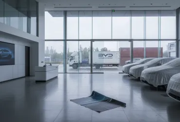 BYD: Crollo delle vendite di auto elettriche in Cina a gennaio