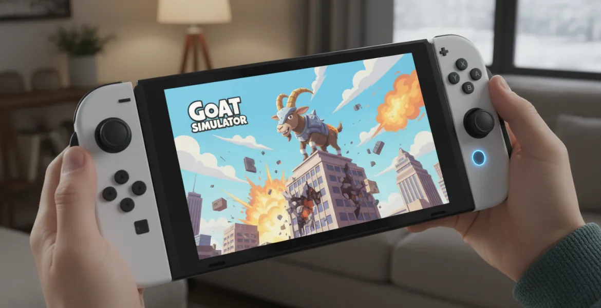 Goat Simulator 3: Caos Caprino debutterà su Nintendo Switch 2!