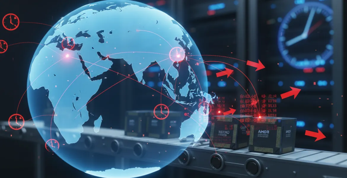 Allarme Cina: Ritardi nelle consegne di processori Intel e AMD