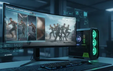 Nvidia rivoluziona il gaming con Dynamic Multi Frame Generation e modalità x6