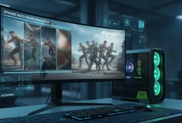 Nvidia rivoluziona il gaming con Dynamic Multi Frame Generation e modalità x6