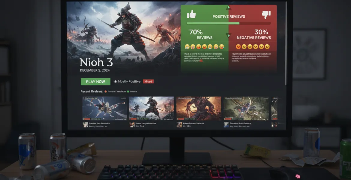 Nioh 3: Lancio travagliato su Steam, tra elogi e critiche