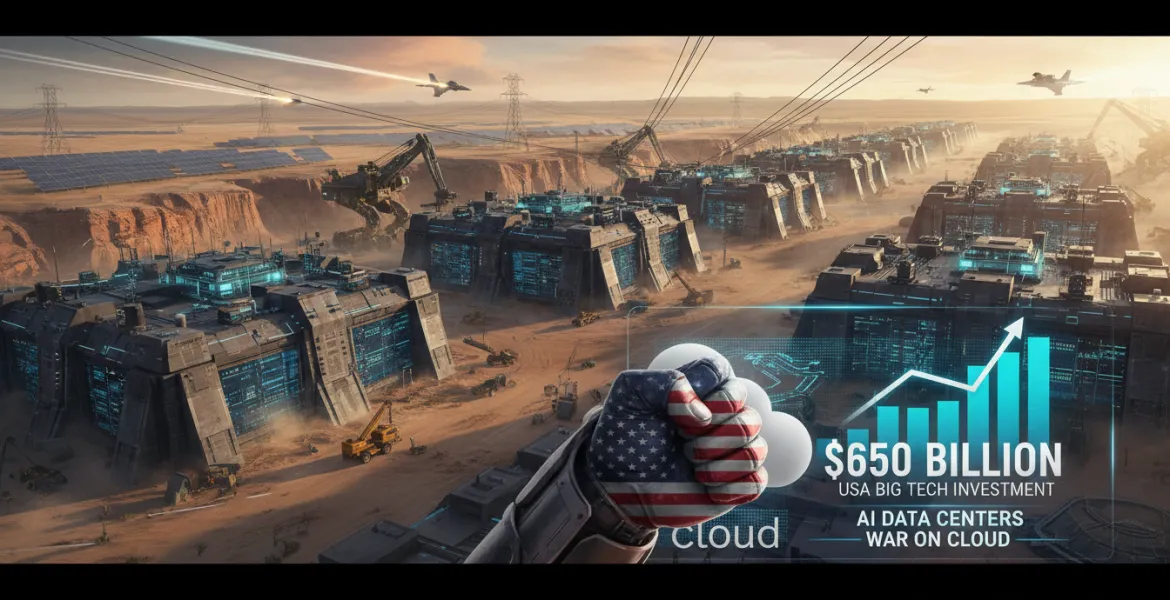 Guerra al Cloud: Big Tech USA investono 650 miliardi in data center per l'IA