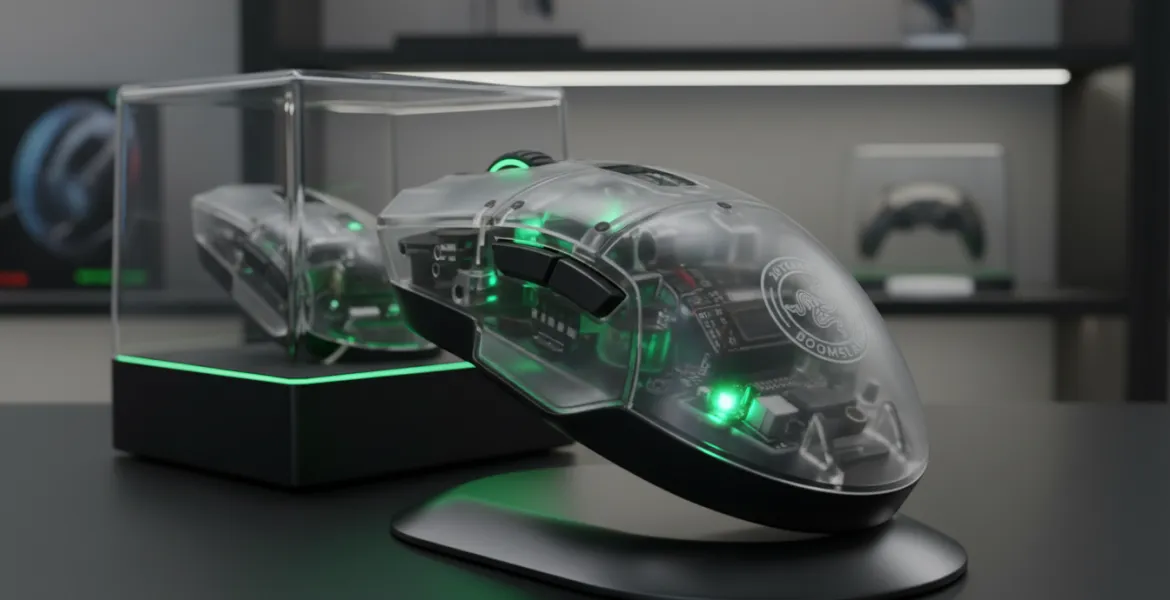 Razer celebra 20 anni di Boomslang con una limited edition trasparente da collezione