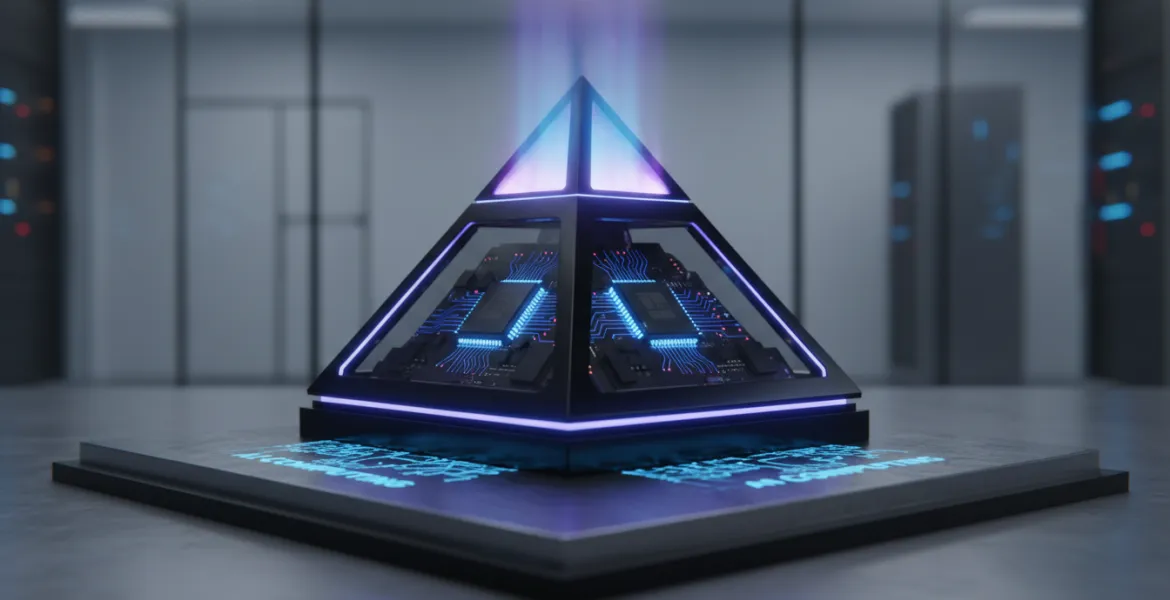 AI Pyramid Computing Box: Il mini PC a forma di piramide rivoluziona l'AI