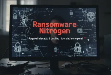 Ransomware Nitrogen: Pagare il riscatto è inutile, i tuoi dati sono persi