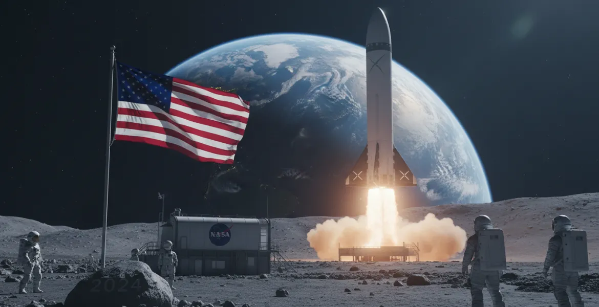 SpaceX rinuncia a Marte nel 2024: Priorità alla Luna per conto della NASA