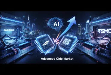 Samsung punta al 2nm per l'AI: Sfida a TSMC nel mercato dei chip avanzati