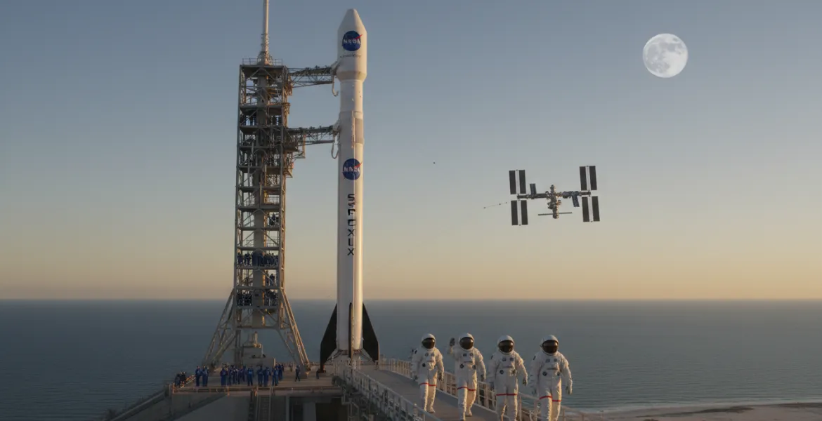 Crew-12: SpaceX e NASA pronti per la nuova missione verso la ISS