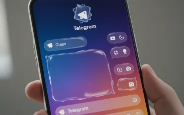 Telegram rivoluziona l'interfaccia Android: Arriva il design Liquid Glass
