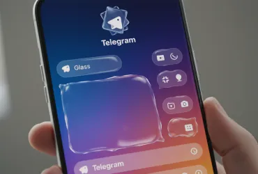 Telegram rivoluziona l'interfaccia Android: Arriva il design Liquid Glass