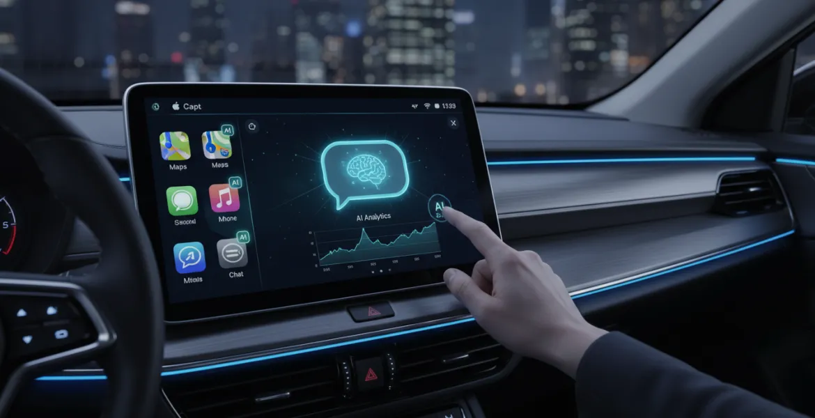 Apple CarPlay apre all'IA: chatbot come ChatGPT in arrivo