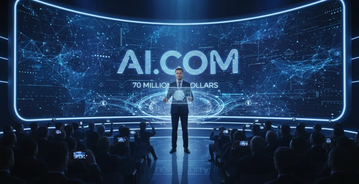 Rivoluzione AI: Il CEO di Crypto.com lancia AI.com per 70 milioni di dollari