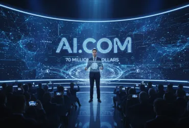 Rivoluzione AI: Il CEO di Crypto.com lancia AI.com per 70 milioni di dollari